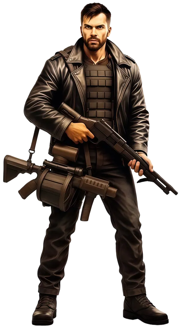 JOHN character art