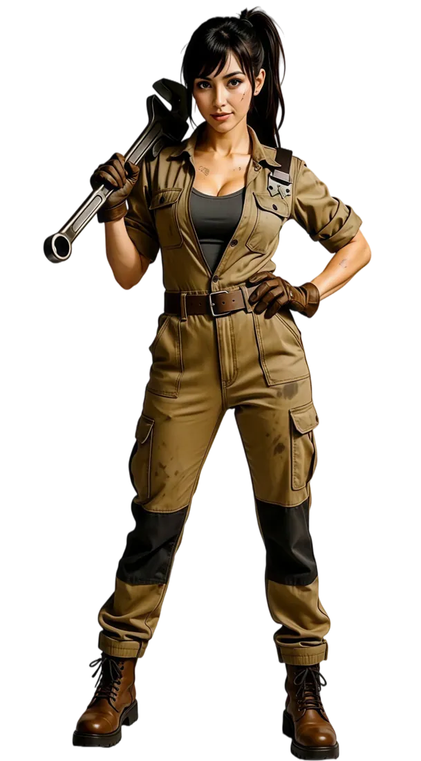 SPANNER character art